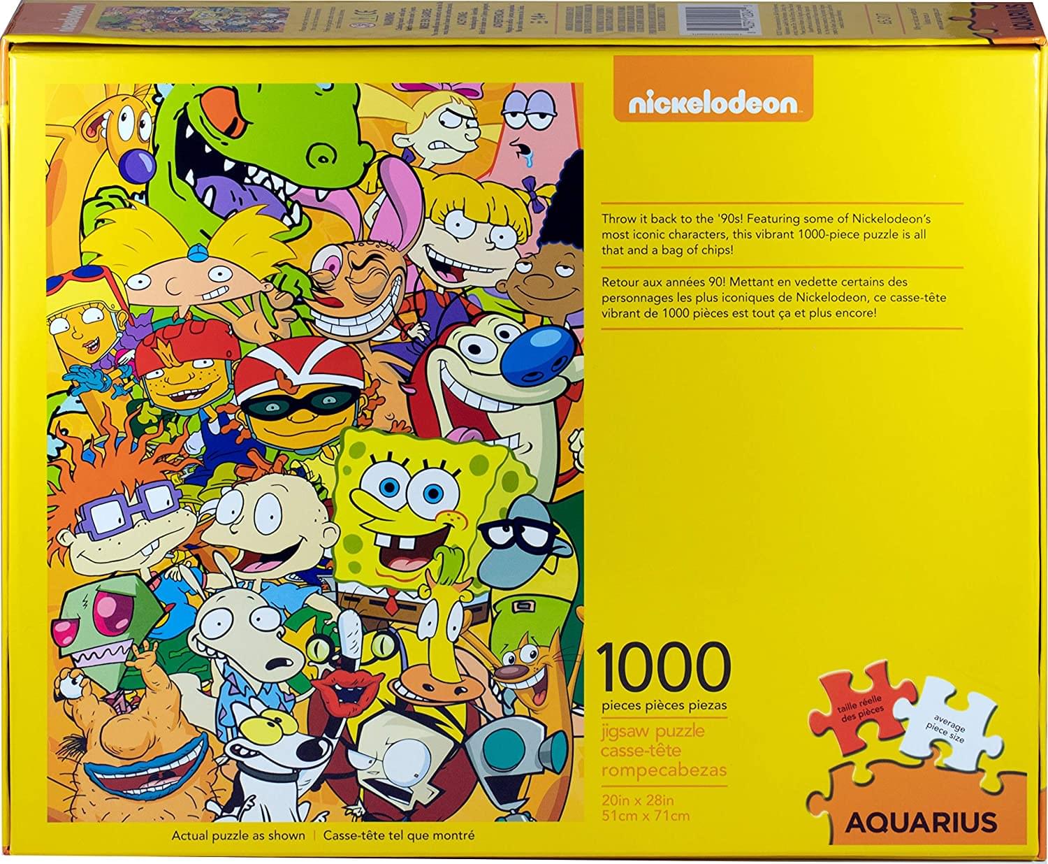 Nickelodeon Cast 1000 Piece Jigsaw Puzzle