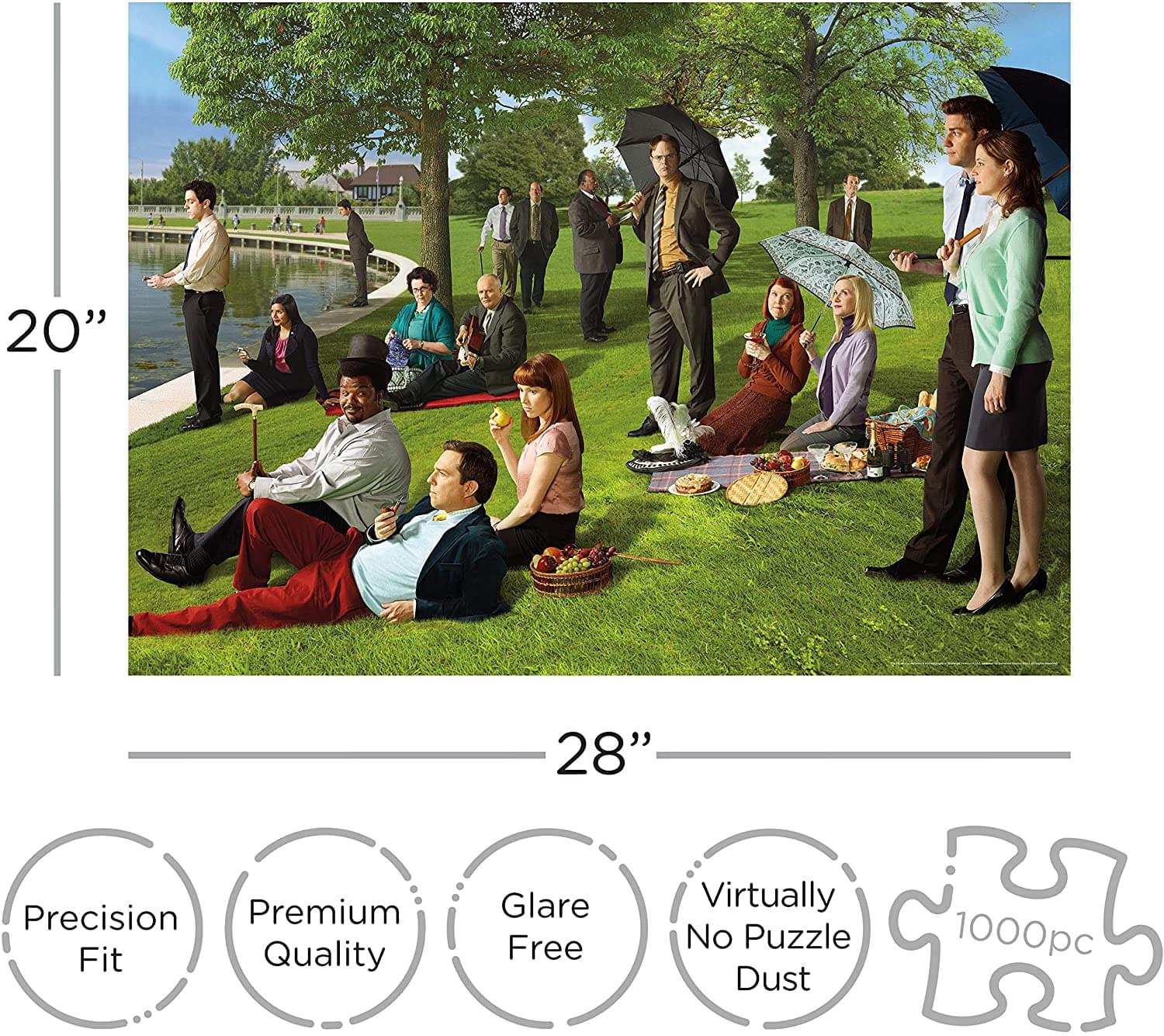 The Office Sunday Afternoon 1000 Piece Jigsaw Puzzle
