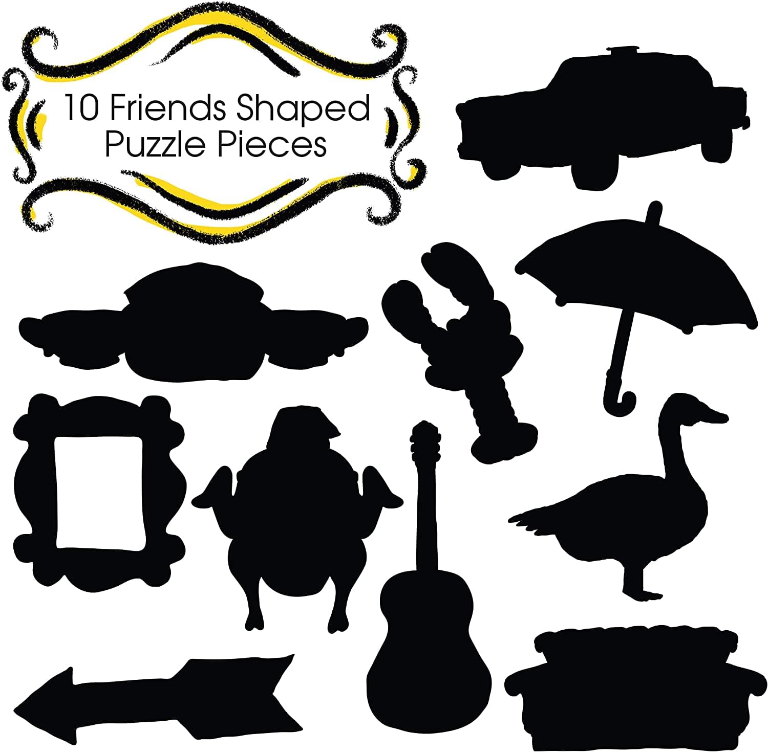 Friends Apartment 1000 Piece JigsawPuzzle