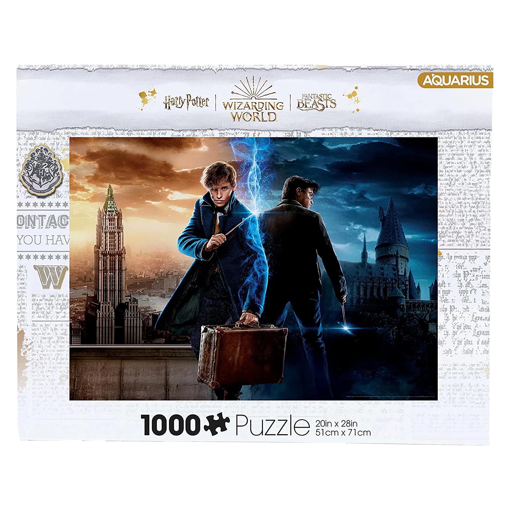 Harry Potter World 1000 Piece Jigsaw Puzzle Free Shipping