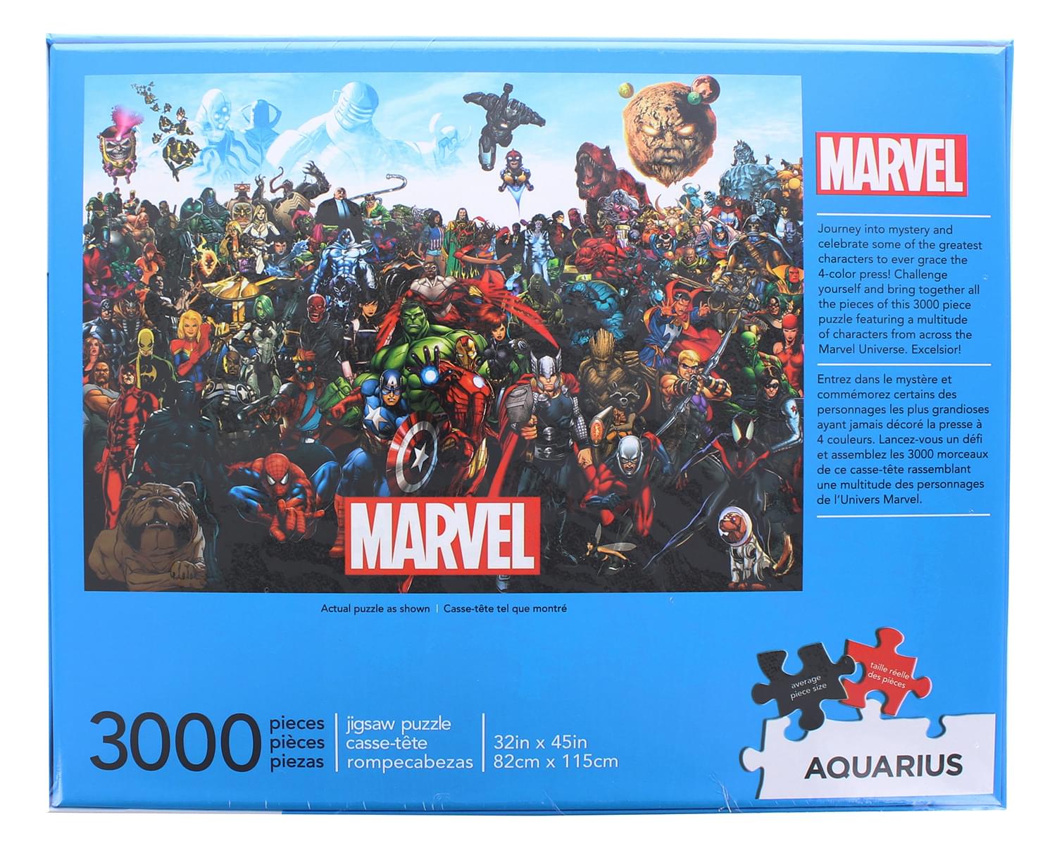 Marvel Cast 3000 Piece Jigsaw Puzzle