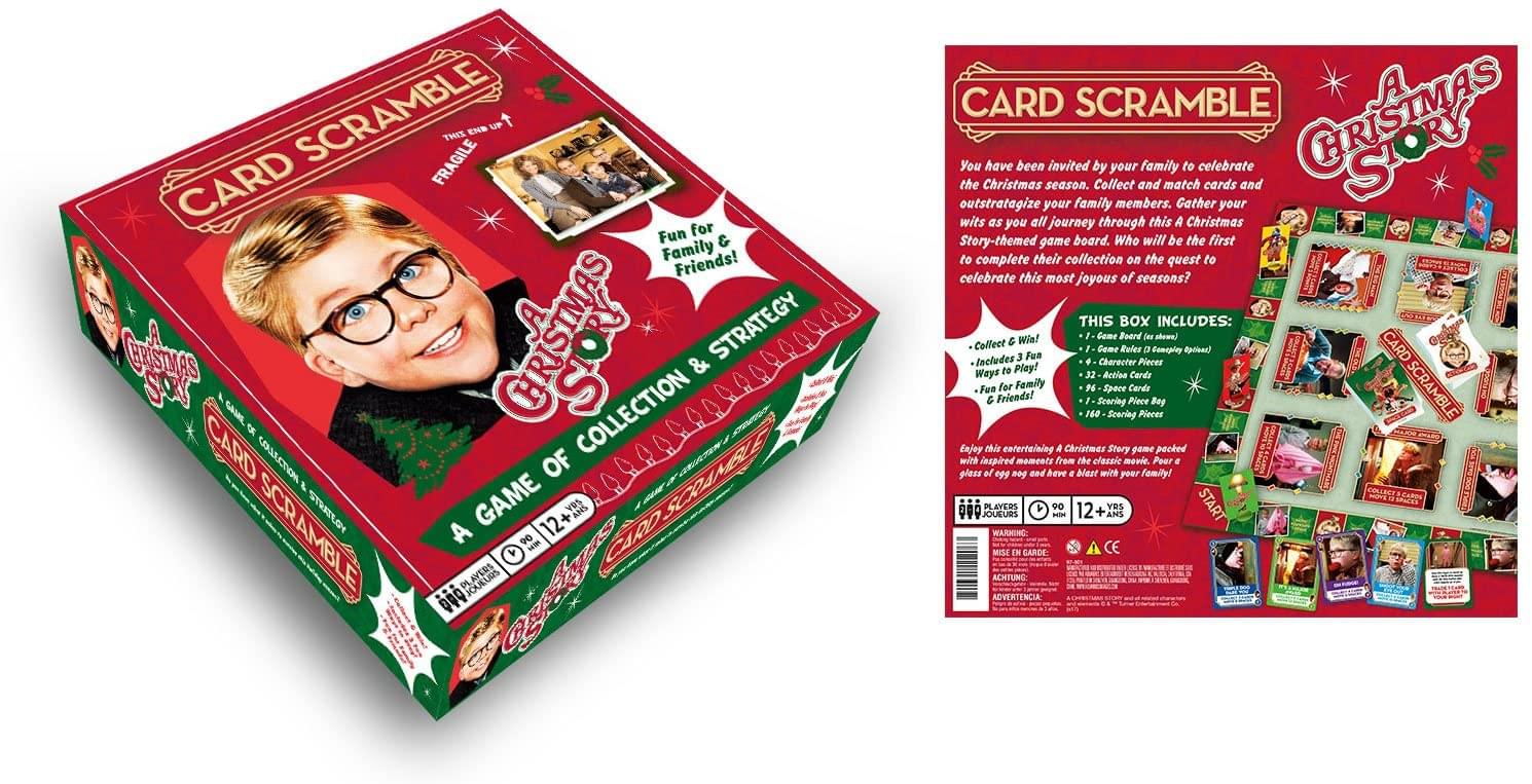 A Christmas Story Card Scramble Board Game