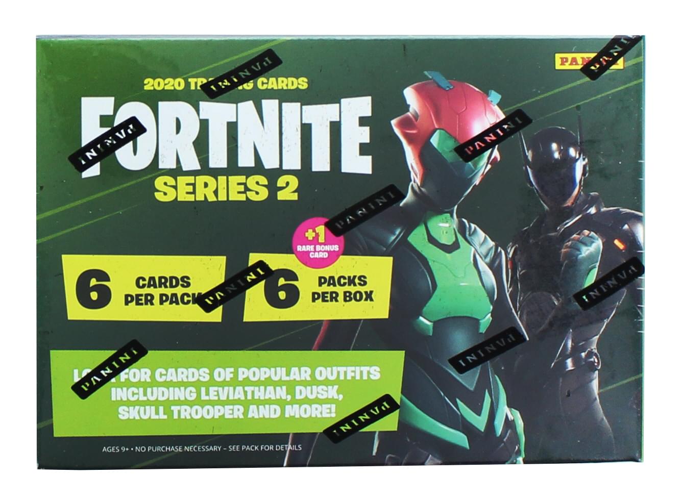 Fortnite Series 2 Trading Cards Blaster Box | 6 Packs