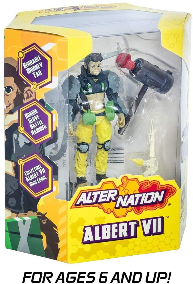 Alter Nation 5 Inch Phase 1 Action Figure | Albert VII
