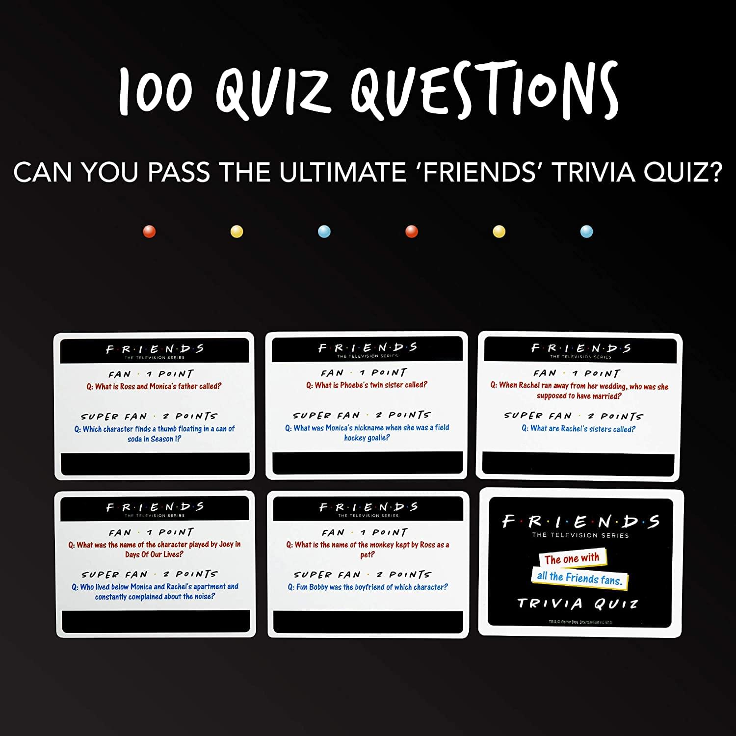Friends Trivia Quiz Card Game | 2+ Players