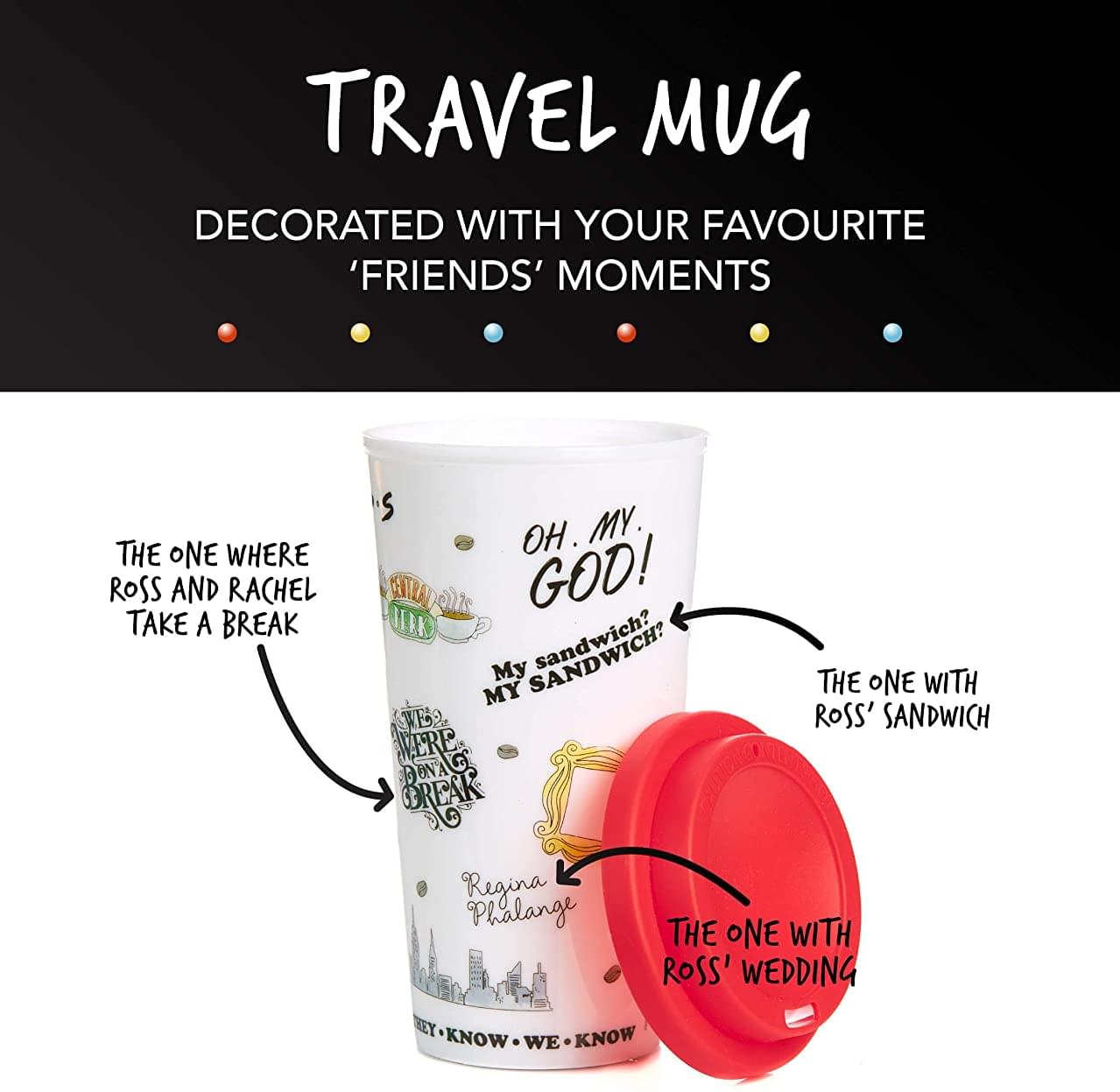 Friends Central Perk 15oz Travel Mug