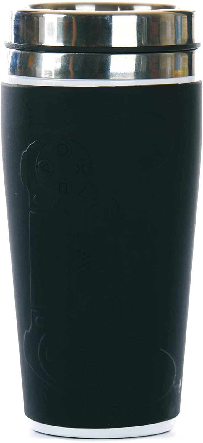 PlatyStation Controller 14oz Thermal Travel Mug w/ Gadget Decals