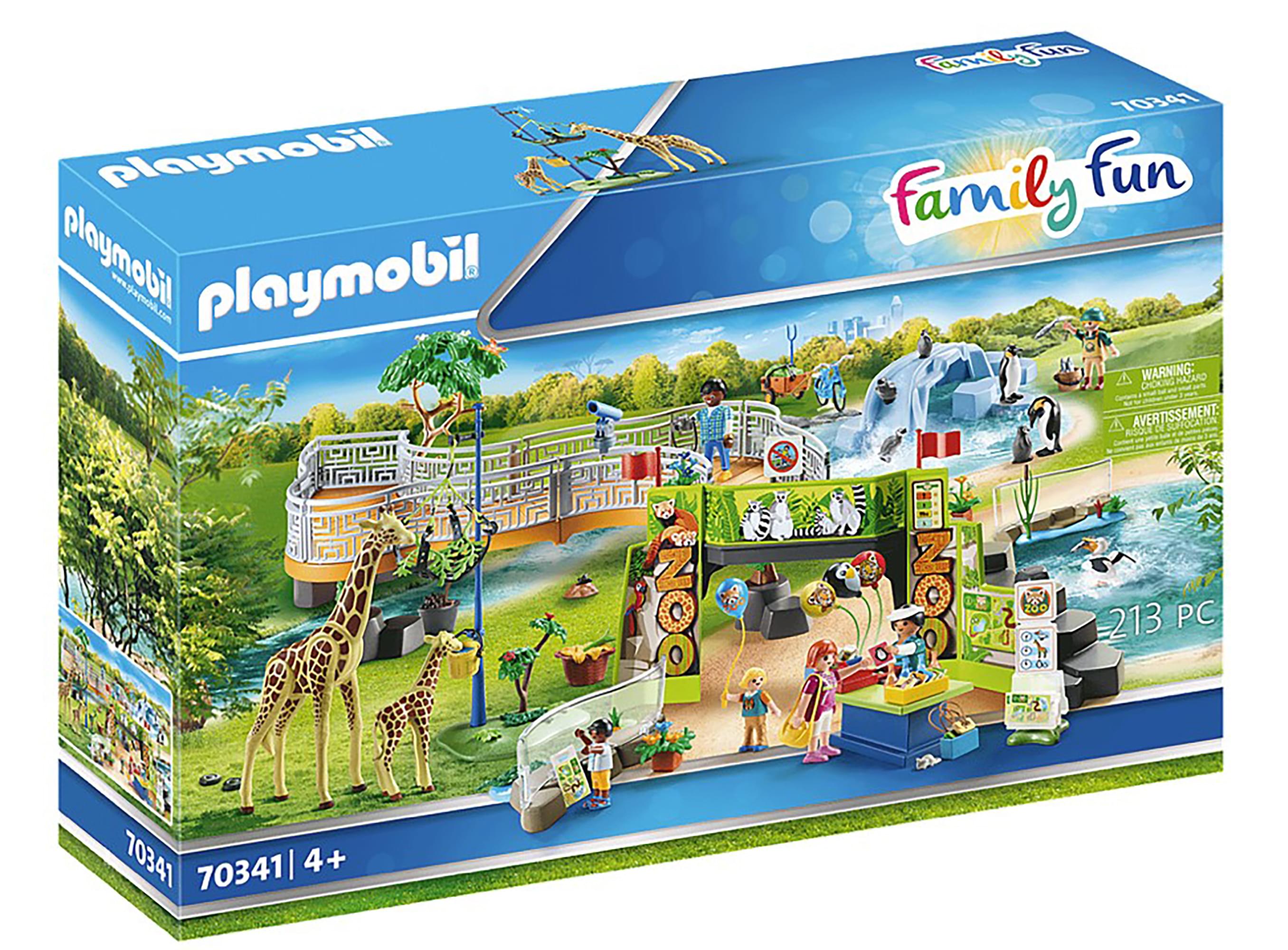Playmobil 70341 Large City Zoo Building Set | Free Shipping