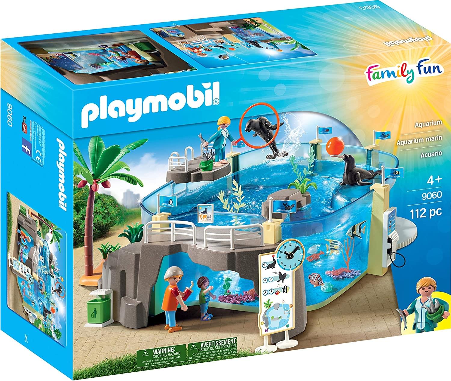 Playmobil 9060 Aquarium Building Set, 112 Pieces