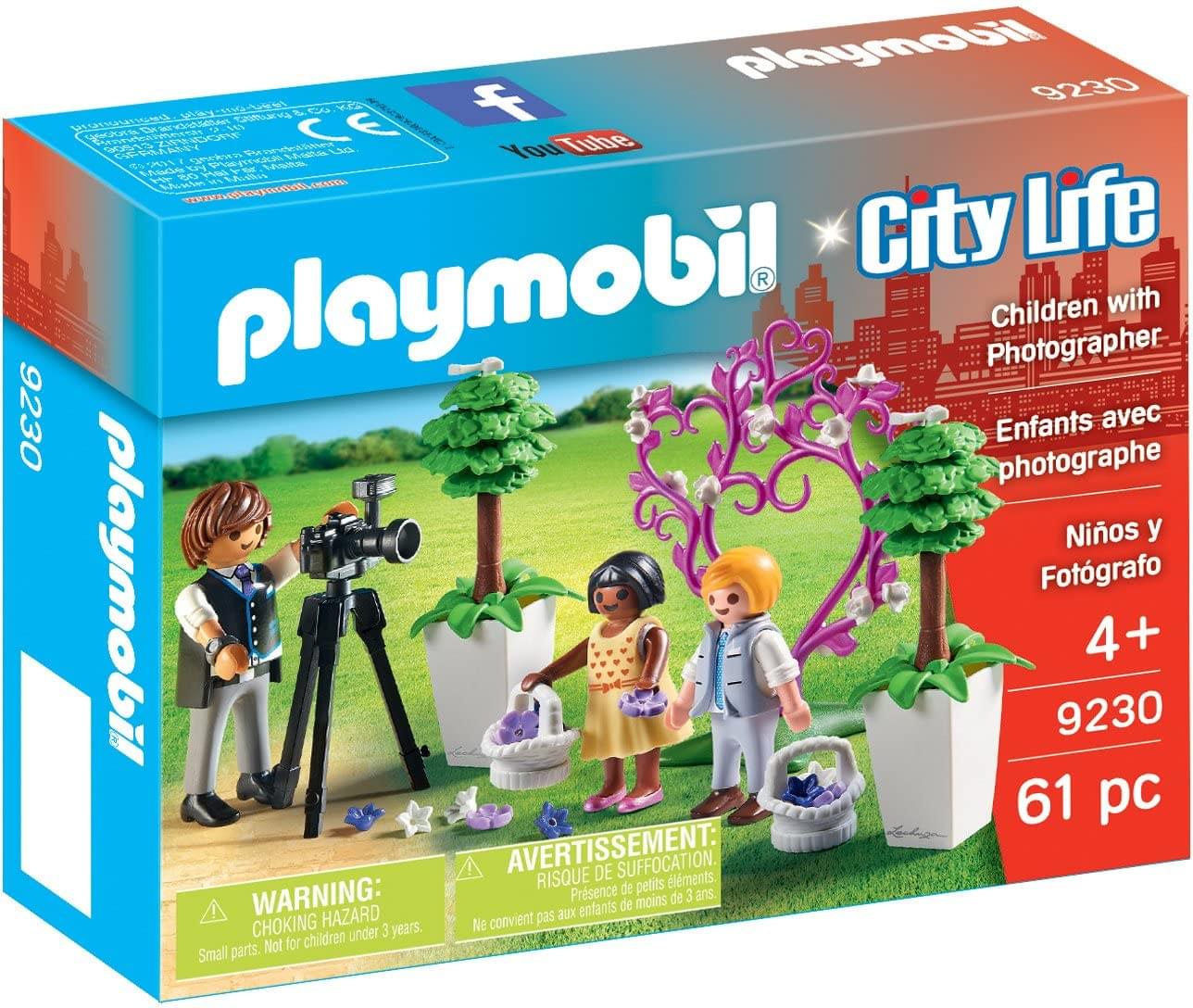 Playmobil City Life 9230 Children and Photographer Playset