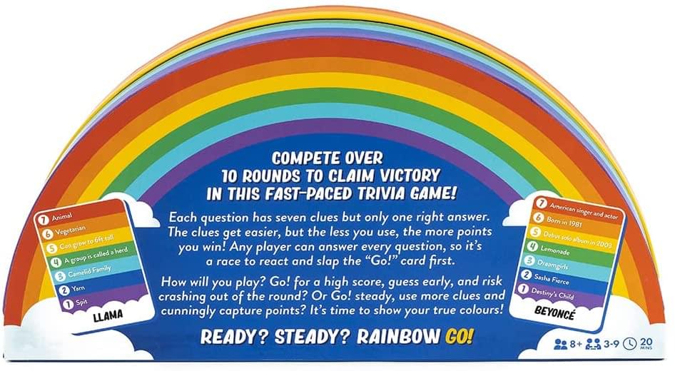 Rainbow Go | Fast-Paced Trivia Game