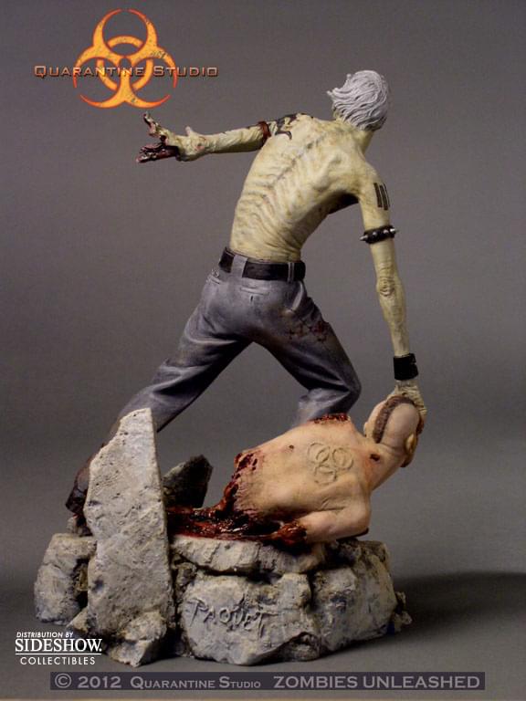 Zombies Unleashed Otto the Punk Statue