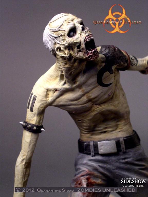 Zombies Unleashed Otto the Punk Statue