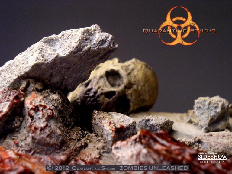 Zombies Unleashed Otto the Punk Statue