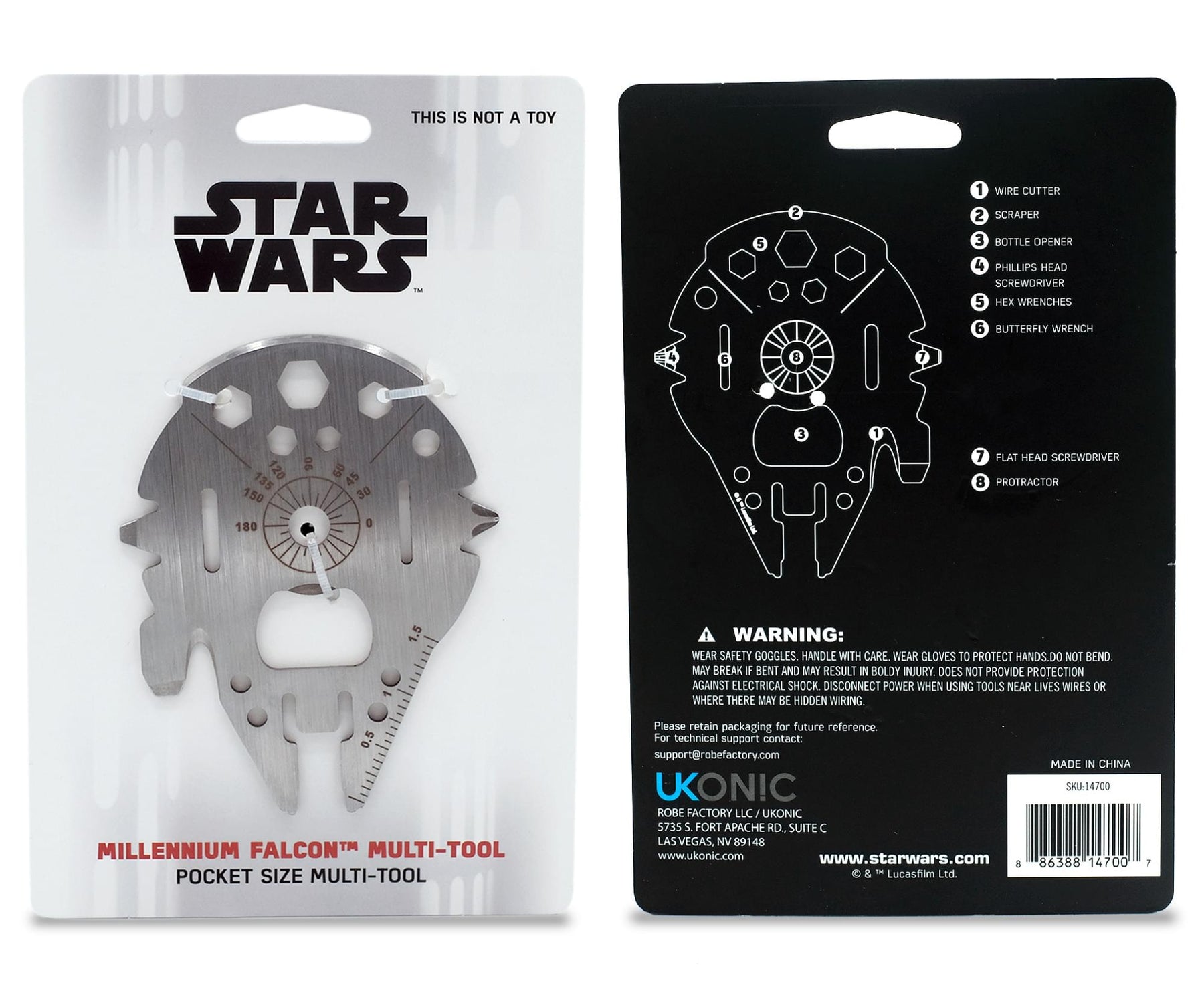 Star Wars Millennium Falcon 8-In-1 Multitool Kit