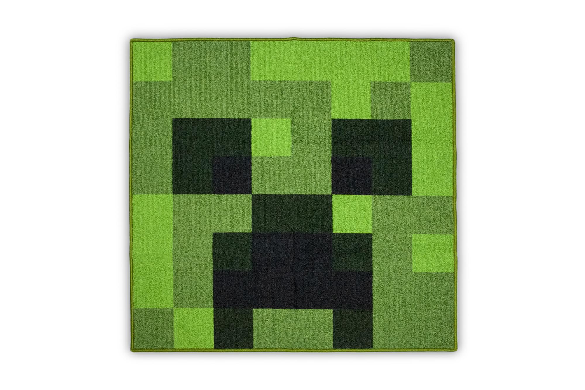 Minecraft Creeper Face 39 Inch Area Rug