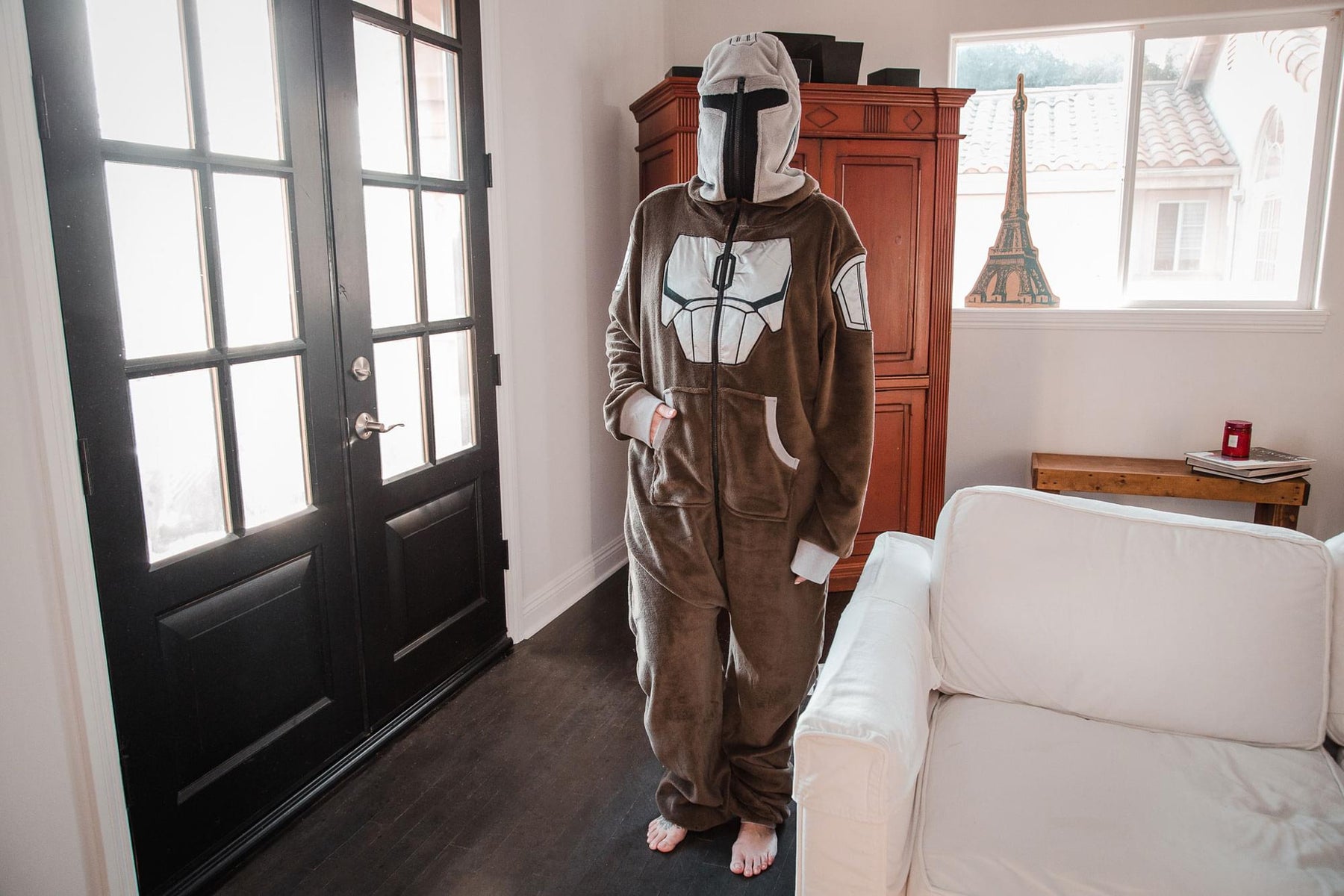 Star Wars: The Mandalorian, Bounty Hunter Unisex Onesie for Adults