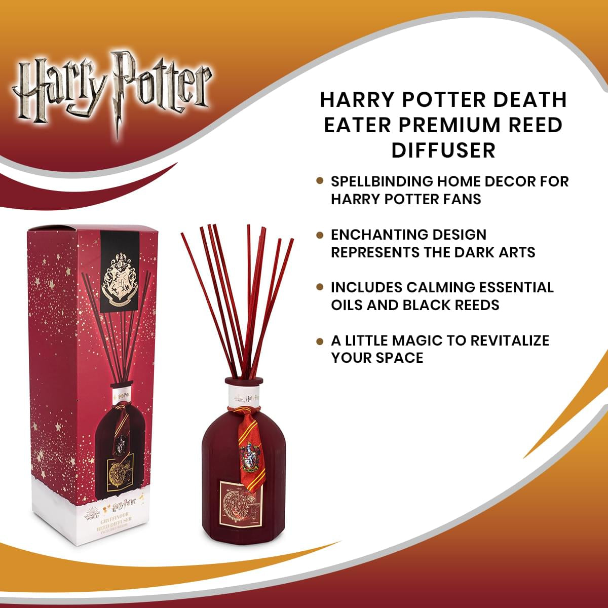 Harry Potter House Gryffindor Premium Reed Diffuser