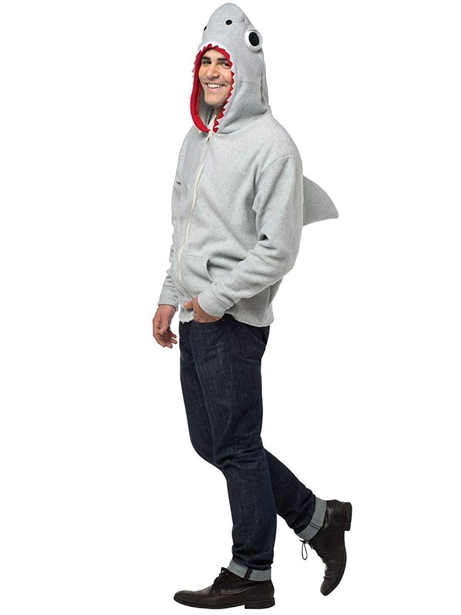 Small Hoodie Shark Adult