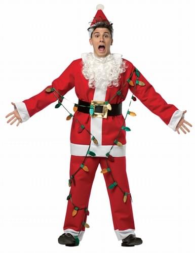 nal Lampoon's Christmas Vacation Light-Up Adult Costume Suit