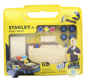 Stanley Jr. Police Car Large DIY Wood Building Kit