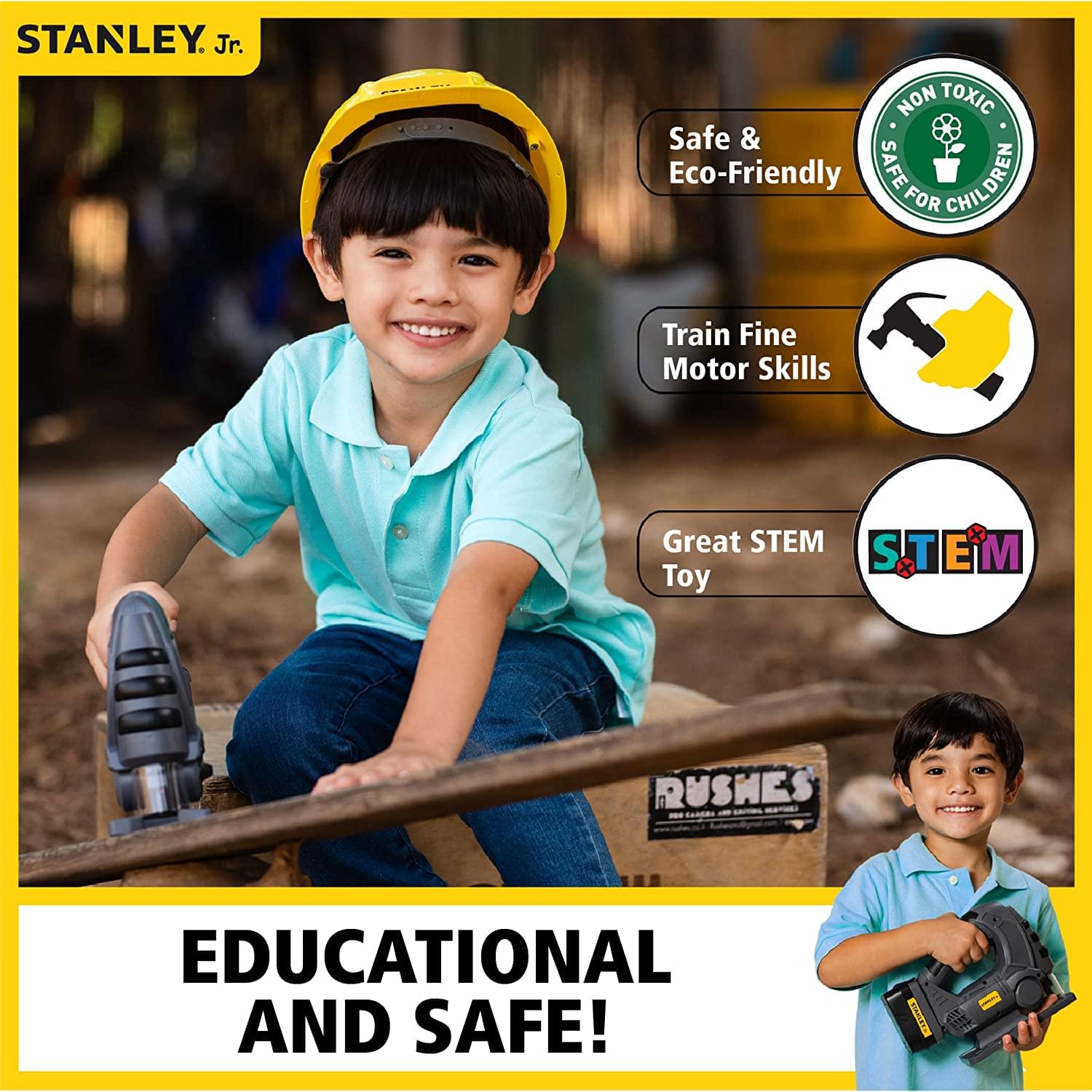 Stanley Jr. Battery Operated Toy Jigsaw