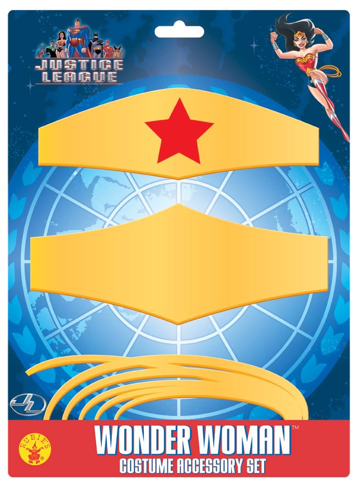 Wonder Woman Costume Accessory Set Free Shipping