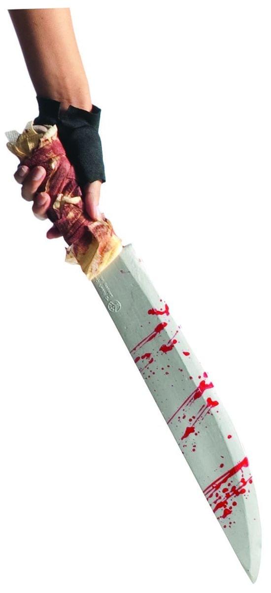 Zombie Knife Weapon Costume Accessory