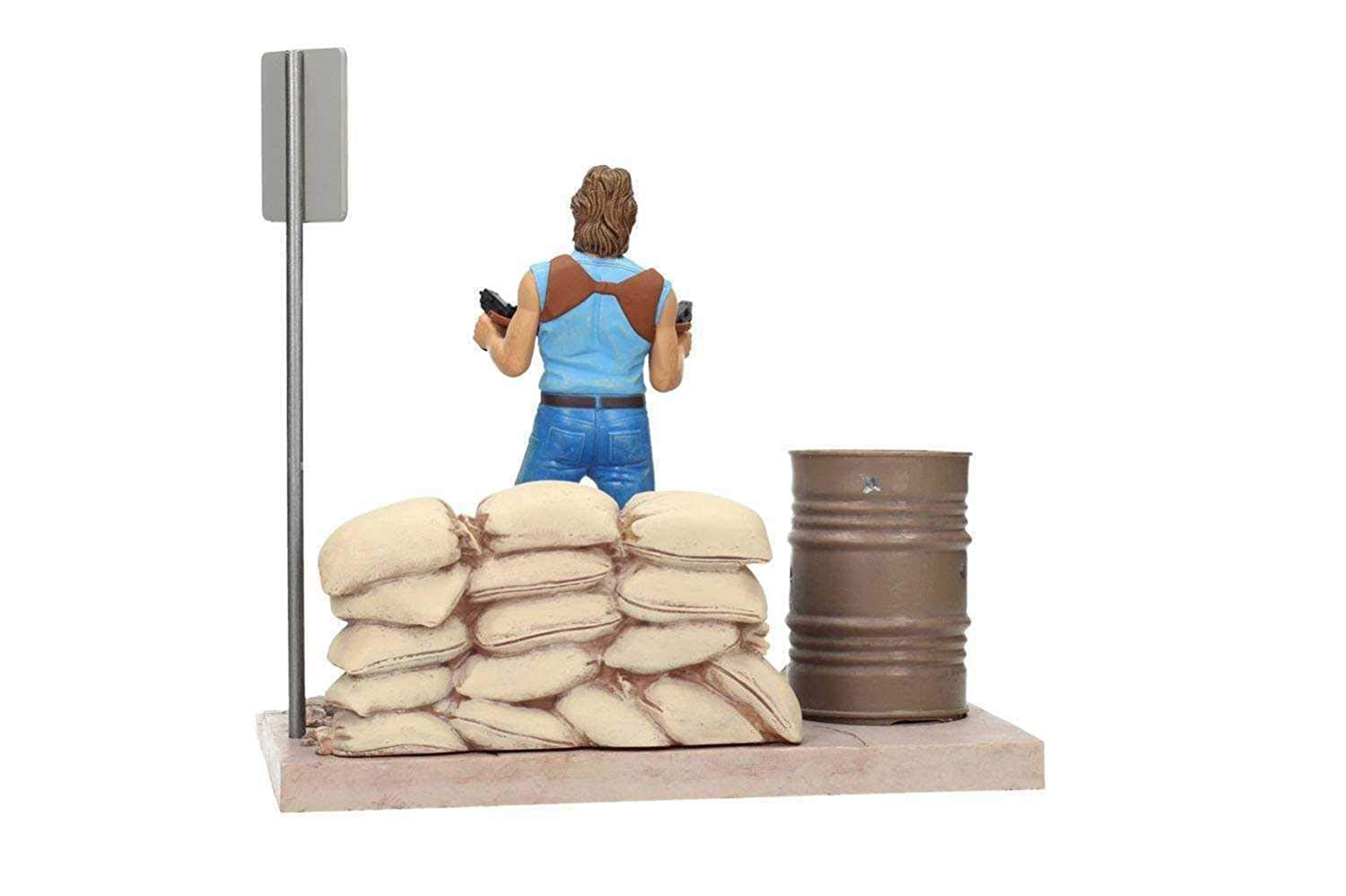 Chuck Norris Invasion USA 7 Inch Matt Hunter Figure with Diorama