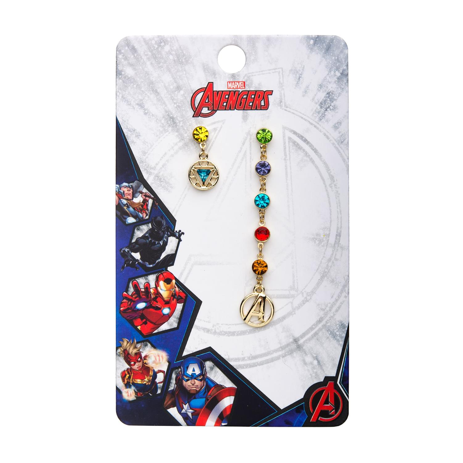 Marvel Avengers Stud Earrings Set