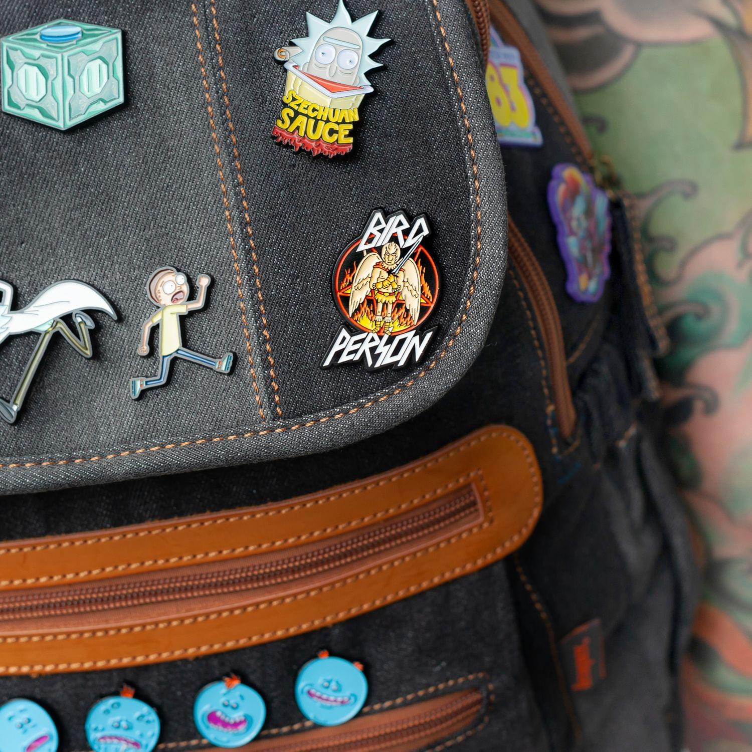 Enamel Collector’s Pin| Rick and Morty Bird Person Pin| 1.5 Inches