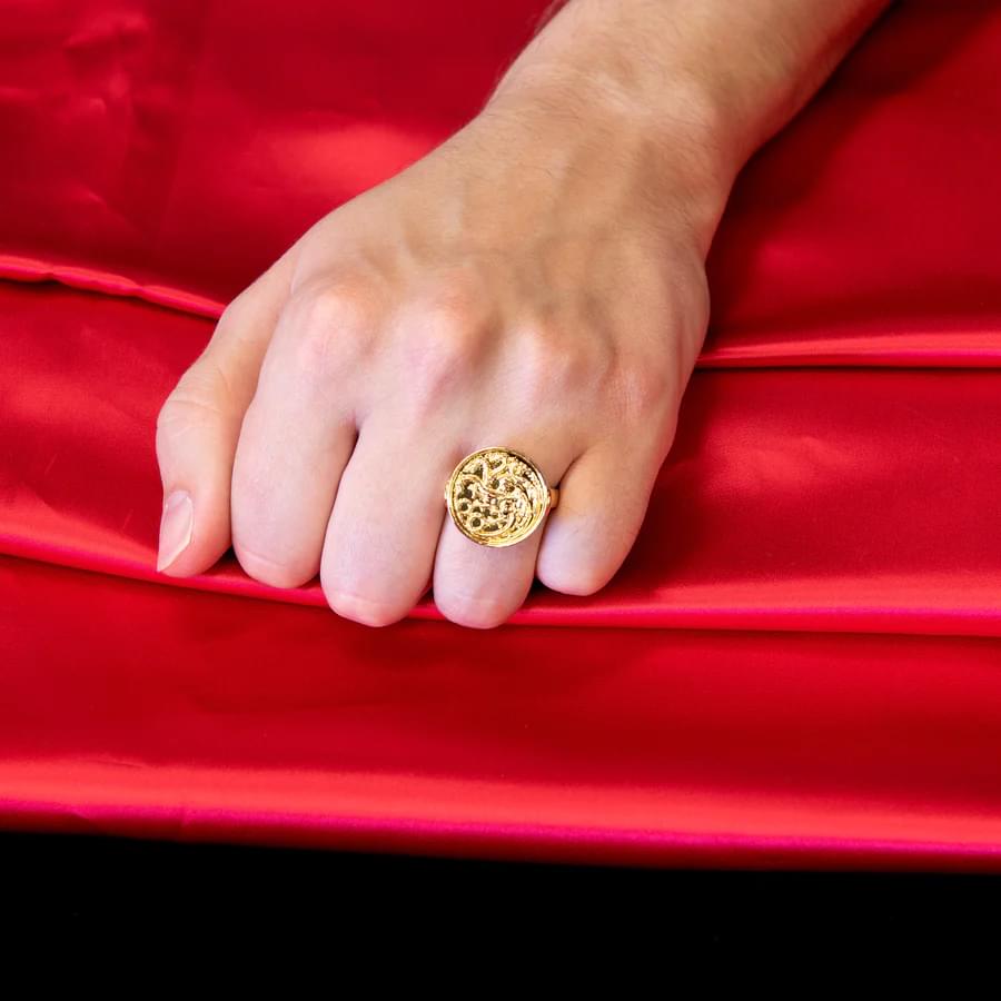 House Of The Dragon Targaryen Sigil King V Ring