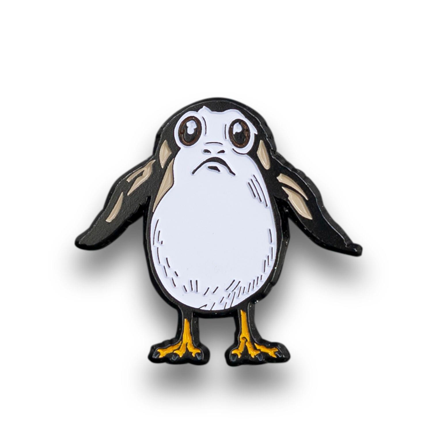 OFFICIAL Star Wars The Last Jedi Porg Pin | Collectible Star Wars Pin | 2 Inches