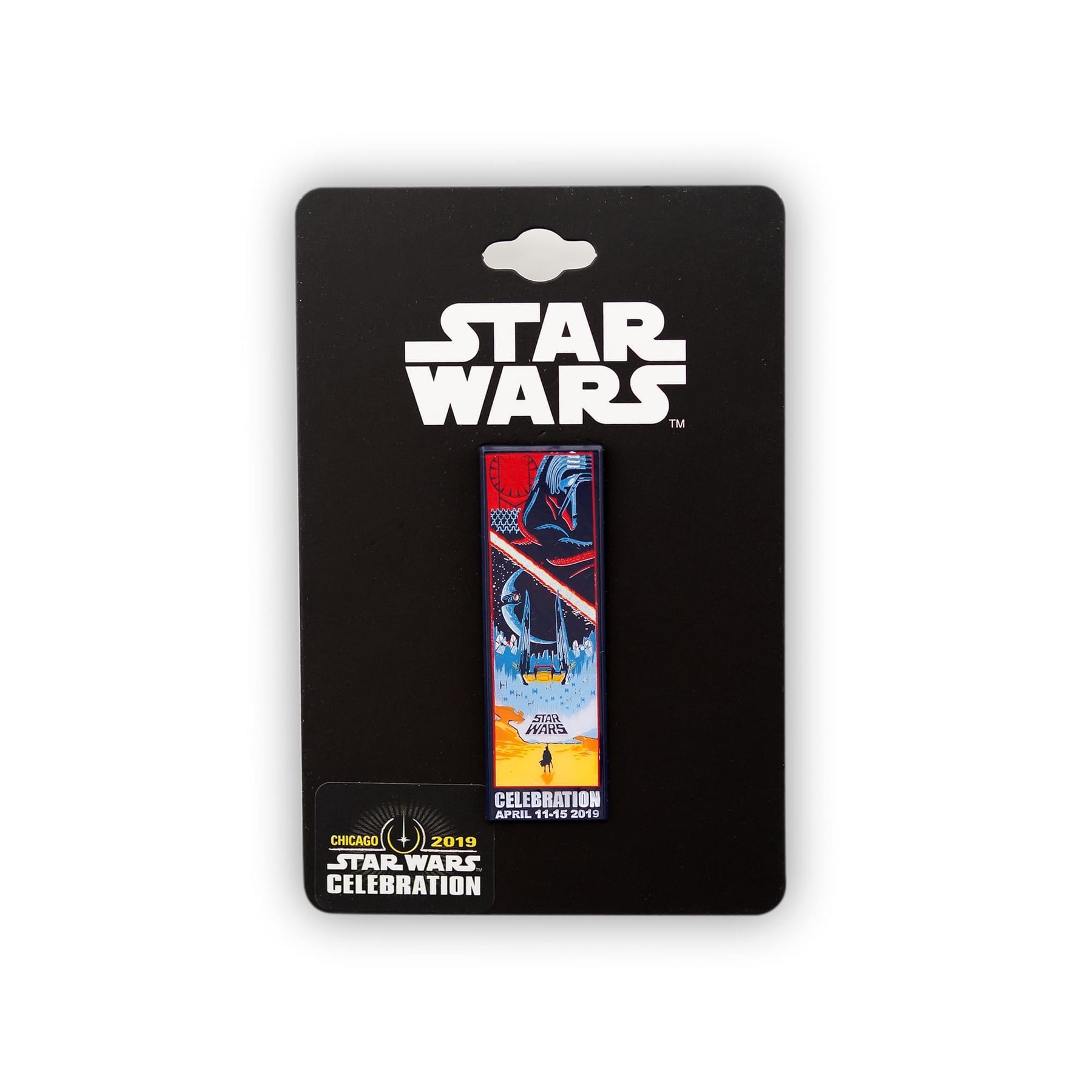 Star Wars The Force Awakens Movie Poster Pin | Artwork By Eric Tan | 2" Tall