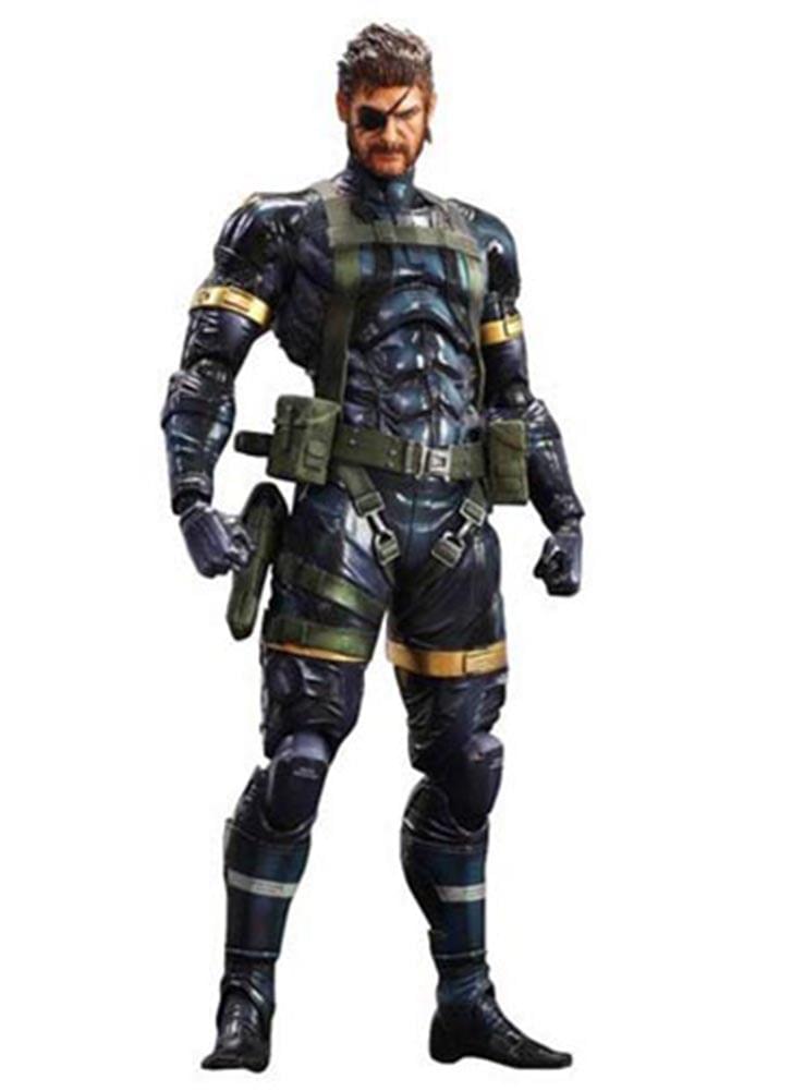 metal gear solid snake action figure Metal Gear Solid V Ground Zeroes Play Arts Kai Action Figure