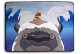 Avatar: The Last Airbender Aang and Appa Fleece Throw Blanket | 45 x 60 Inches