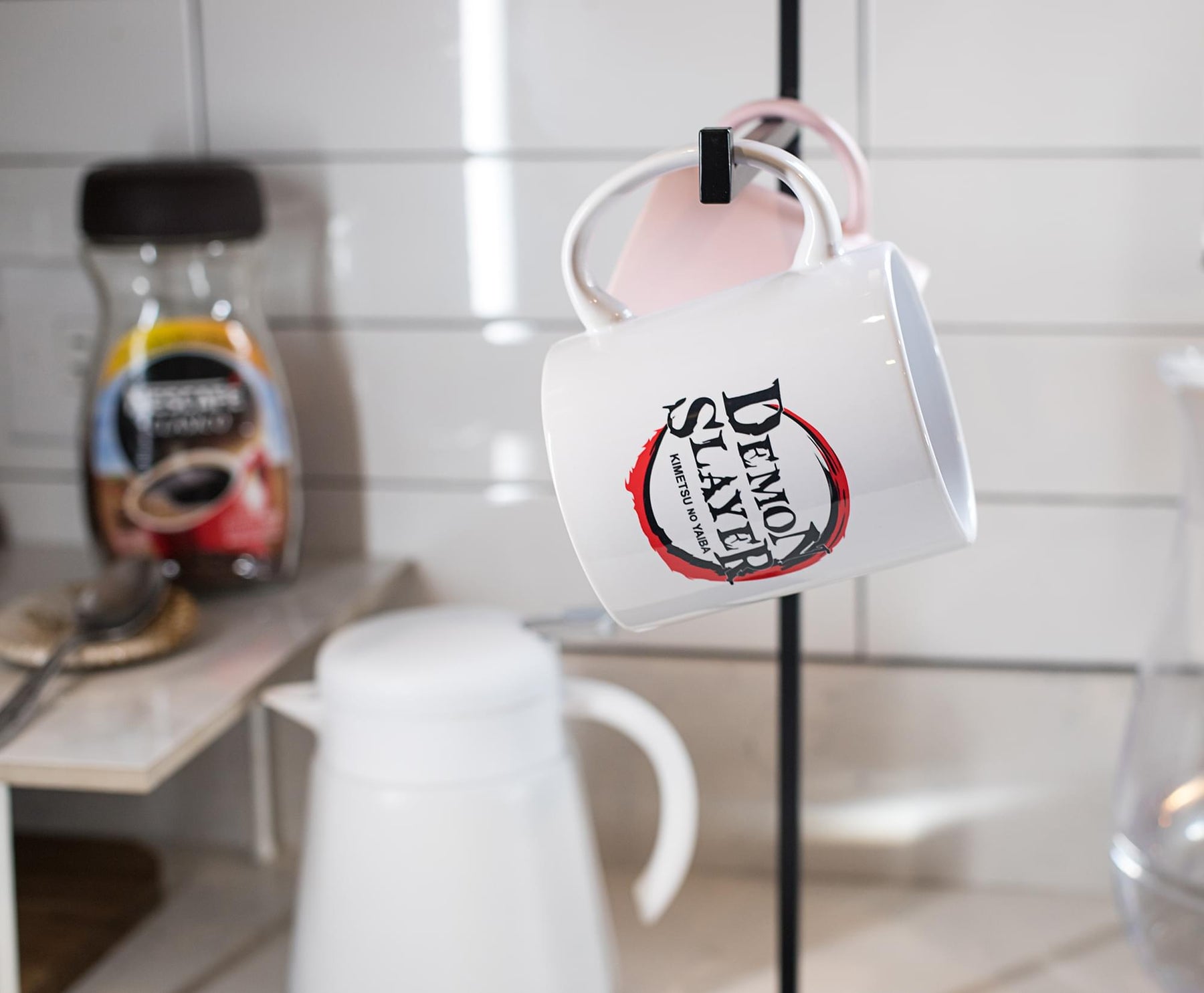 Demon Slayer: Kimetsu no Yaiba Logo Ceramic Mug Exclusive | Holds 11 Ounces