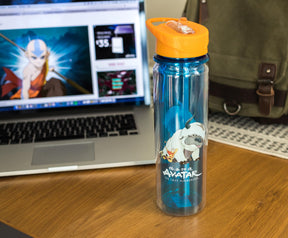 Avatar: The Last Airbender Aang and Appa Water Bottle | Holds 16 Ounces