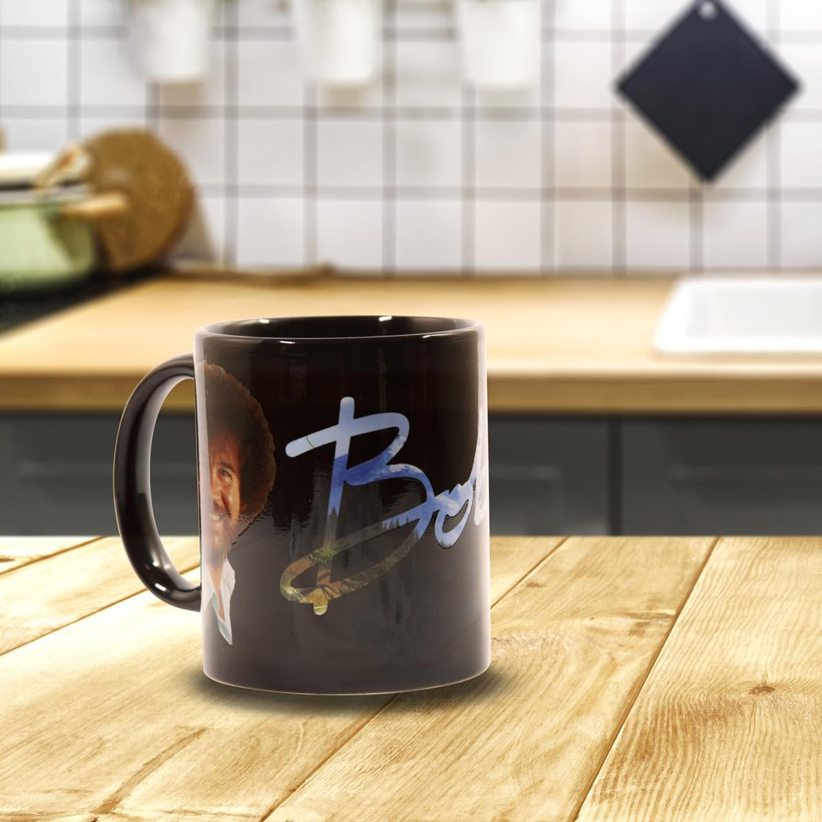 Bob Ross Exclusive Color Change Ceramic Coffee Mug 12 ounces