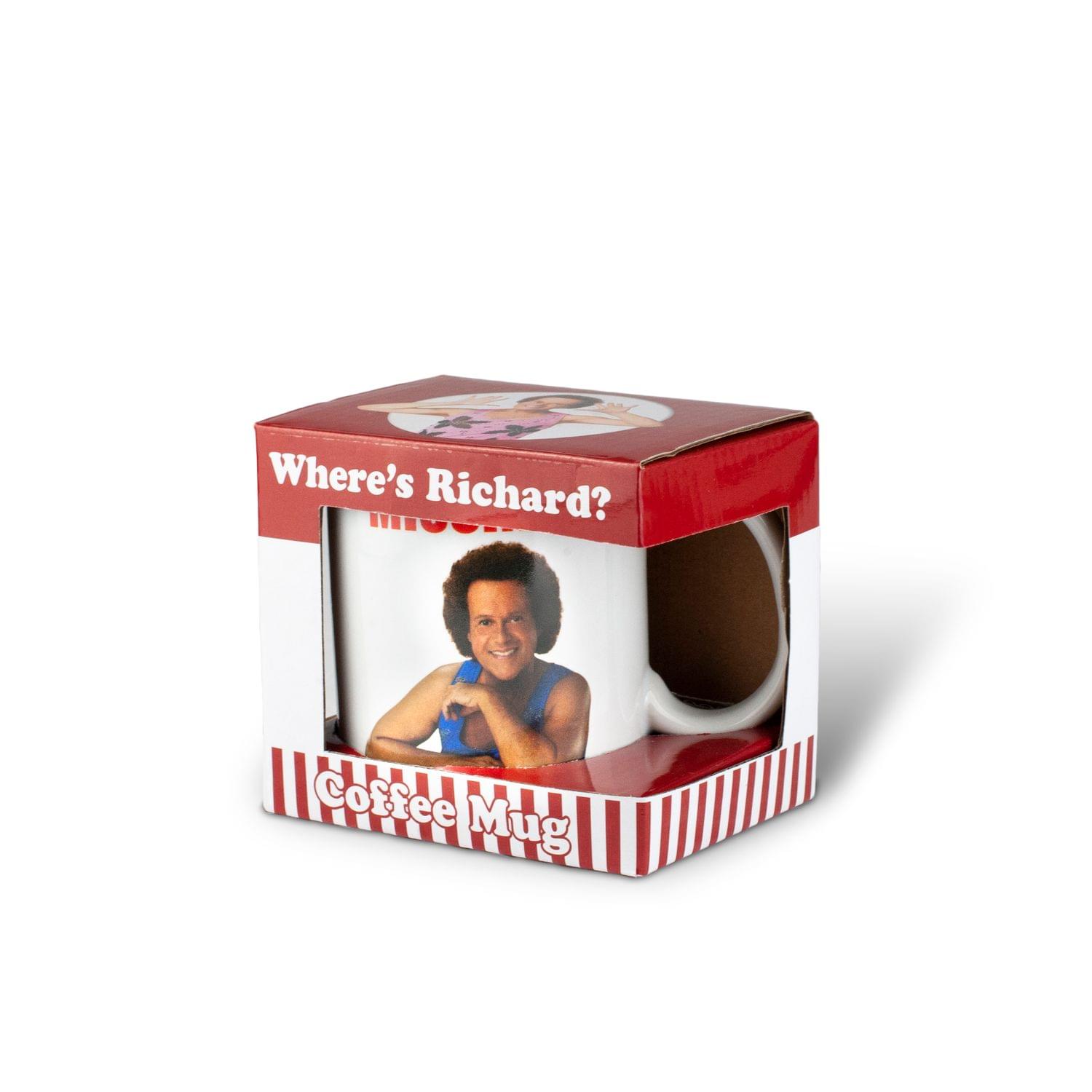 Richard Simmons Costume | Richard Simmons Have You Seen This Man Mug | 11 Ounces