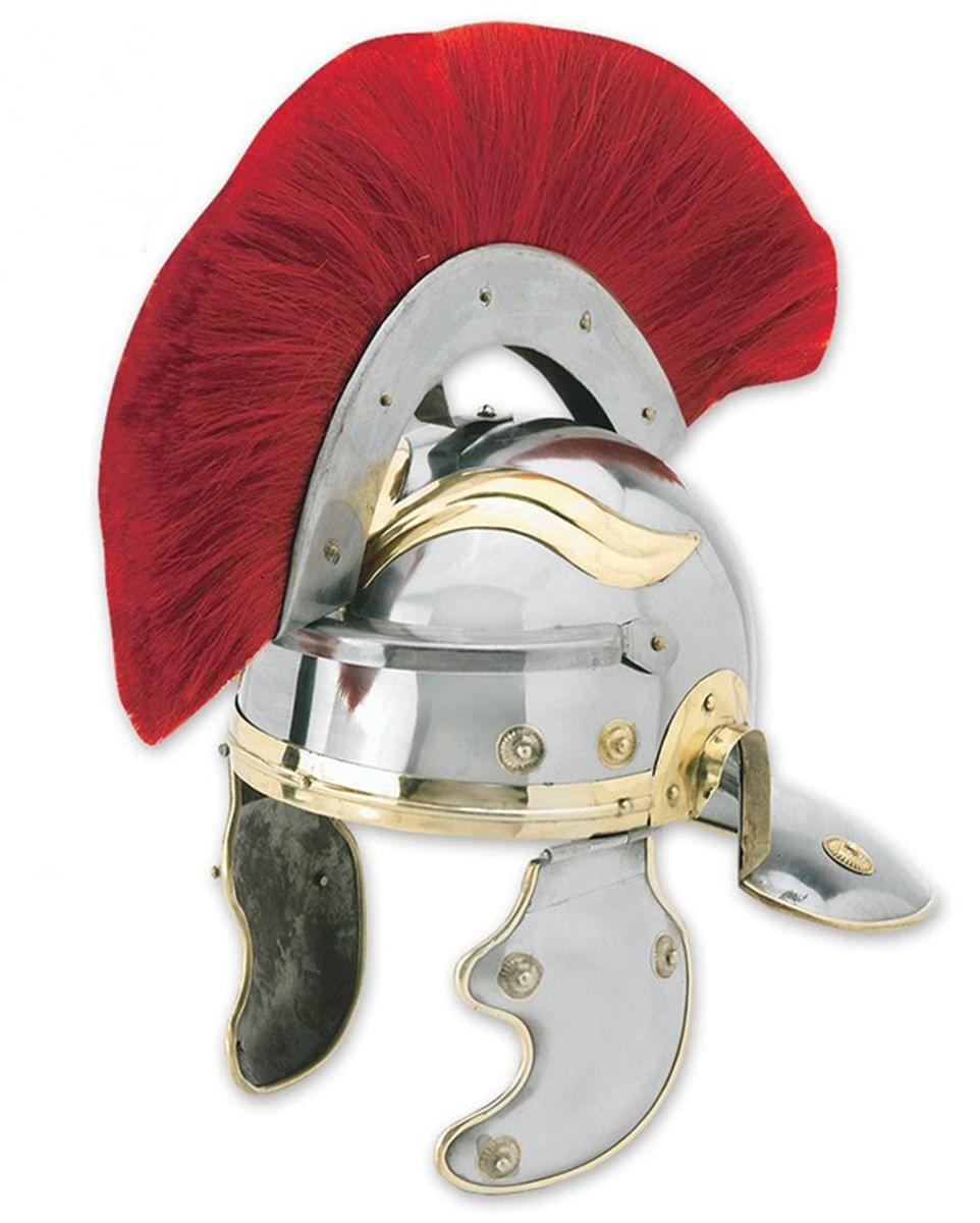 Roman Centurion 18G Steel Historical Costume Helmet
