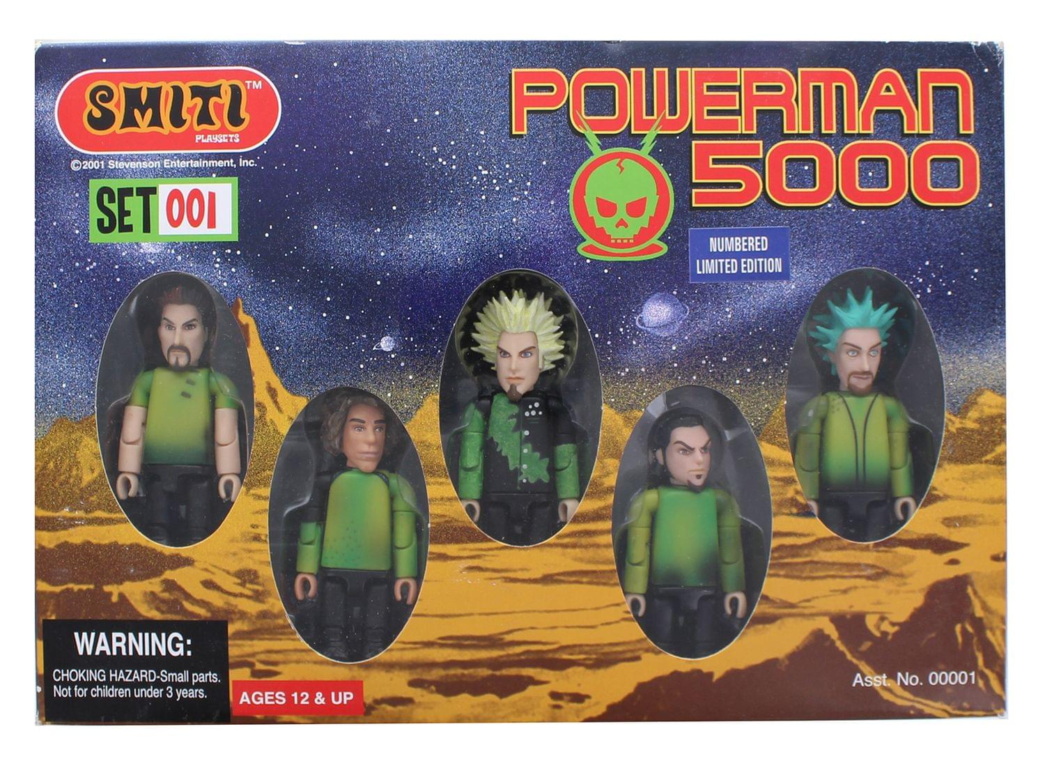 Powerman 5000 Limited Edition SMITI 3 Inch Mini Figure Set