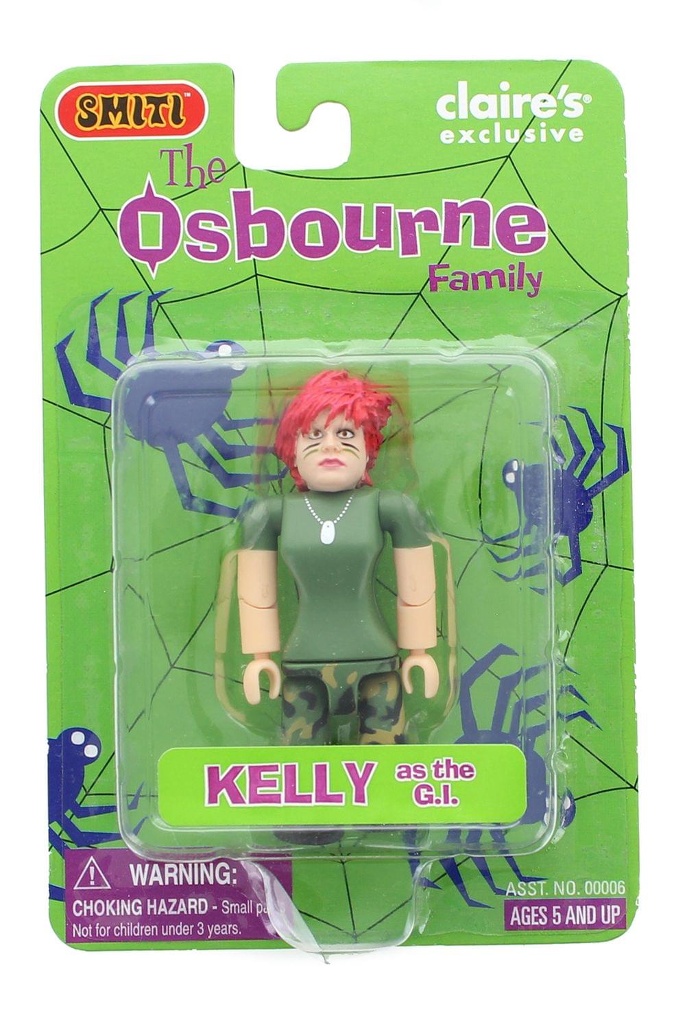 The Osbourne Family SMITI Mini Figure - Kelly GI Green Shirt | Free Sh