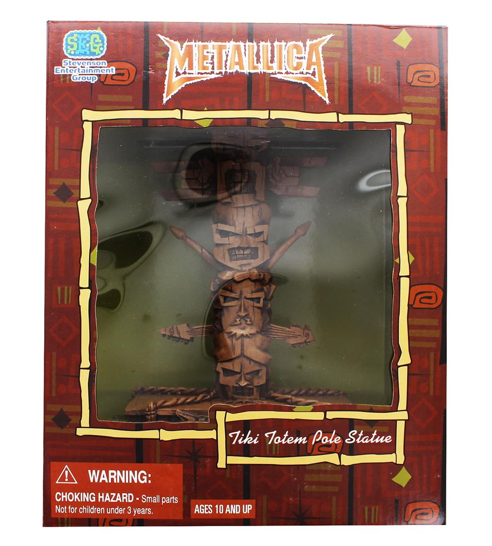 Metallica 7" Tiki Totem Pole Statue