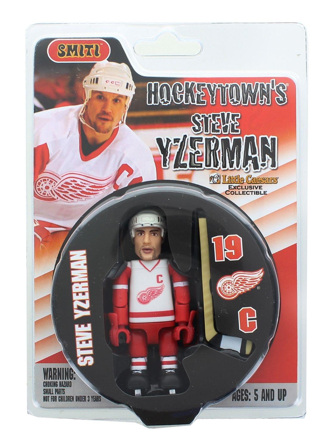 Detroit Red Wings NHL Exclusive SMITI 3 Inch Mini Figure | Steve Yzerman