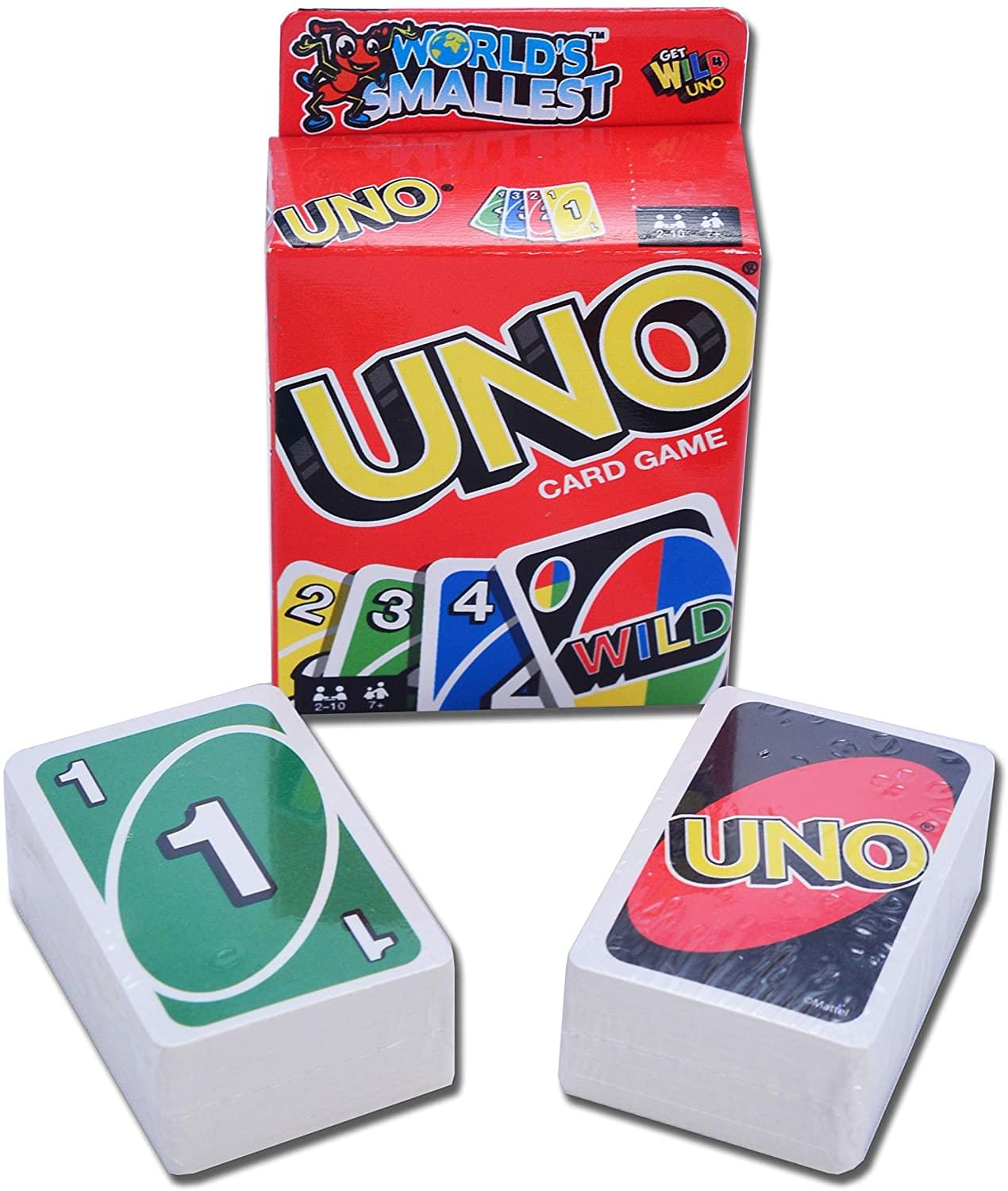 World's Smallest Uno Card Game | Free Shipping