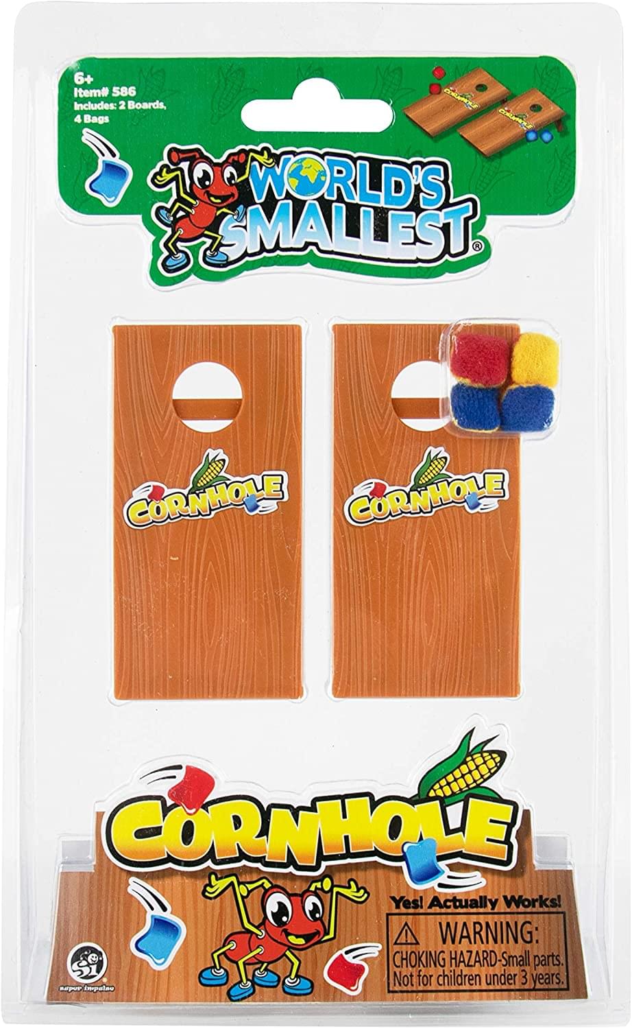 World's Smallest Cornhole Game