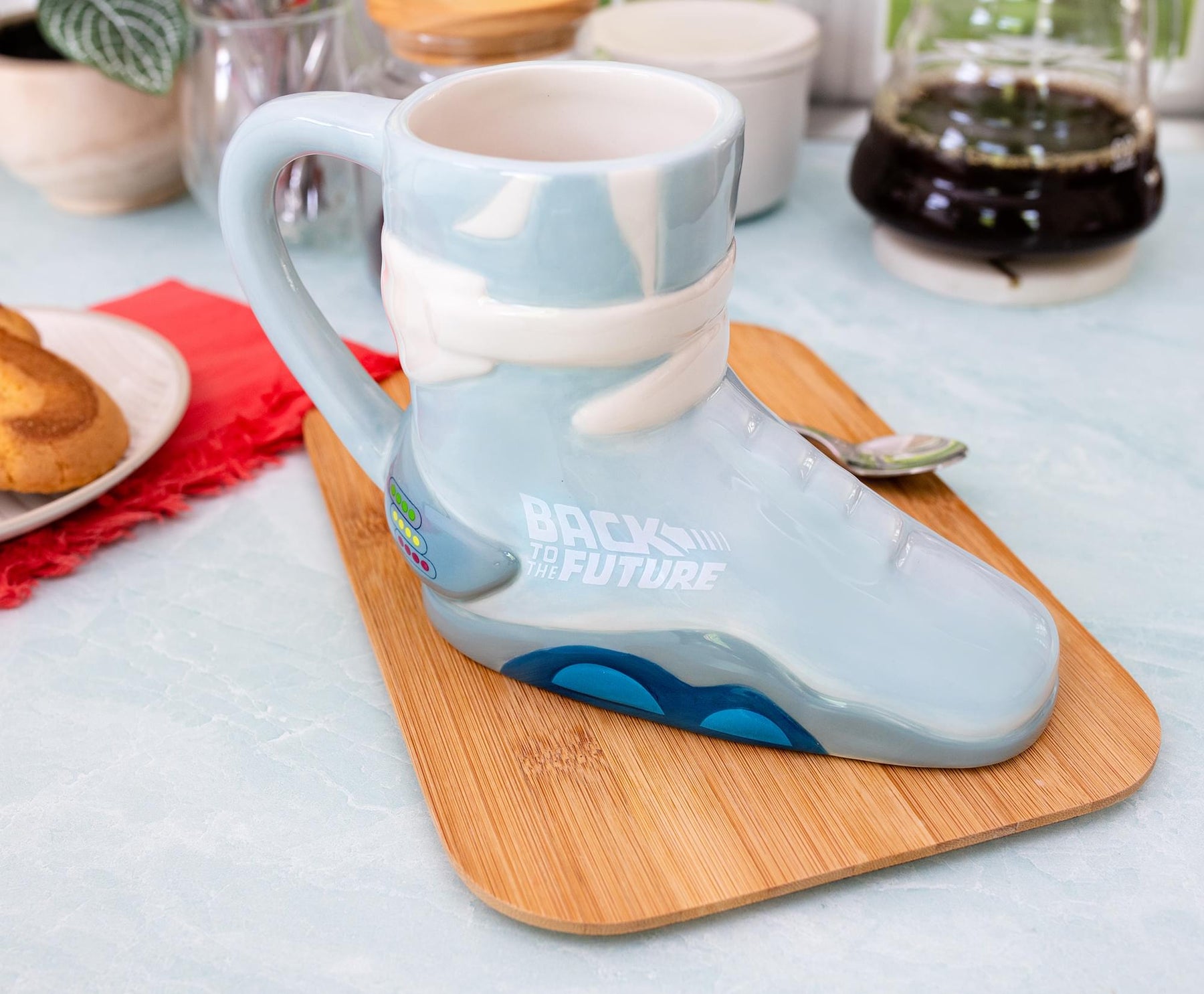Back To The Future Marty's Shoe 3D Sculpted Ceramic Mug | Holds 20 Ounces