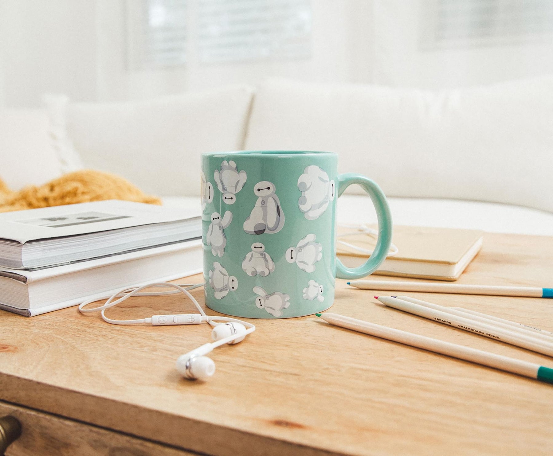 Disney Big Hero 6 Baymax Ceramic Mug | Holds 20 Ounces