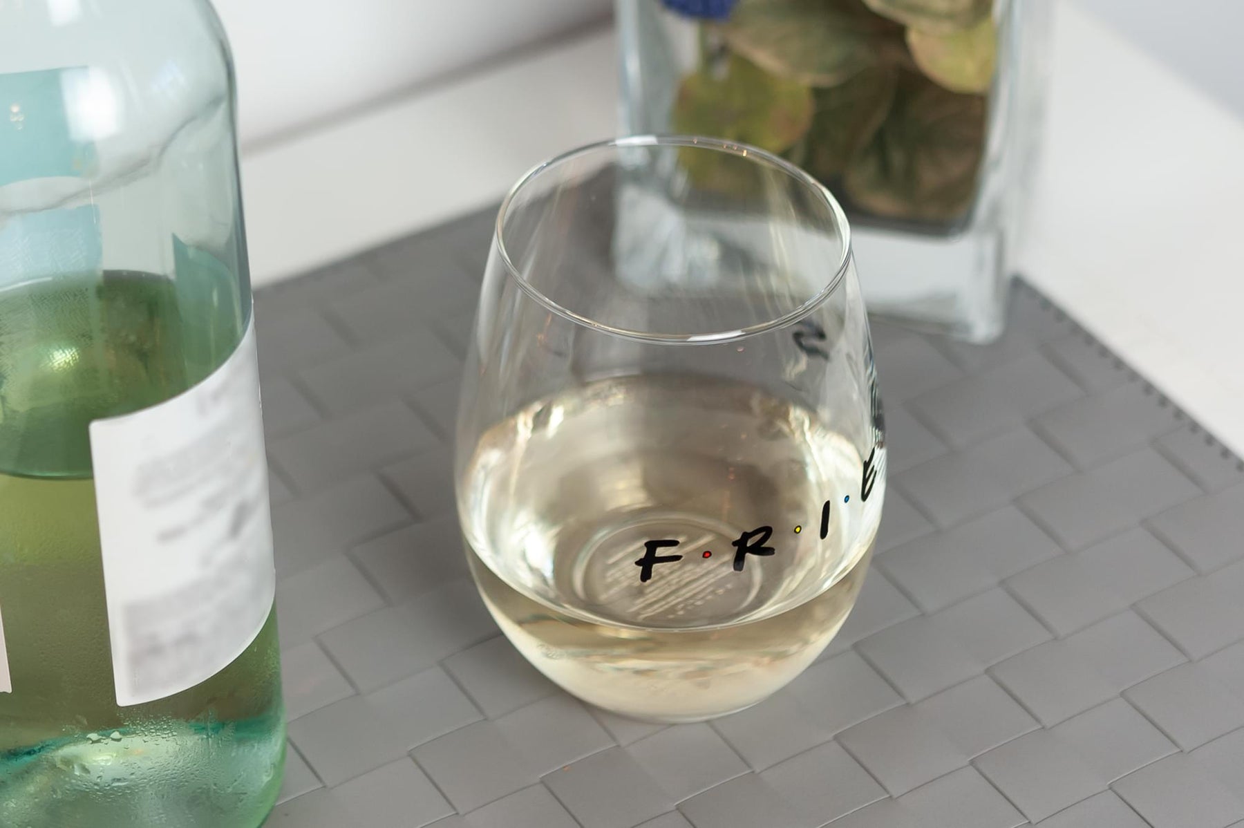 Friends Logo 20oz Stemless Wine Glass